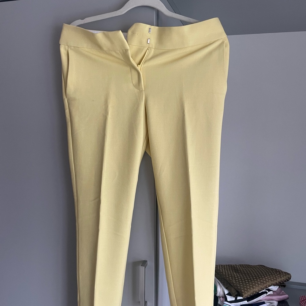 LOFT Sunny Yellow Trousers